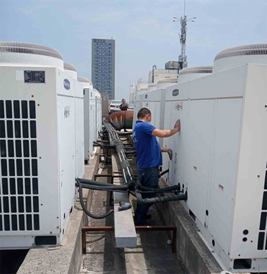 克拉玛依市中央空调制热和不制冷系统维修方法